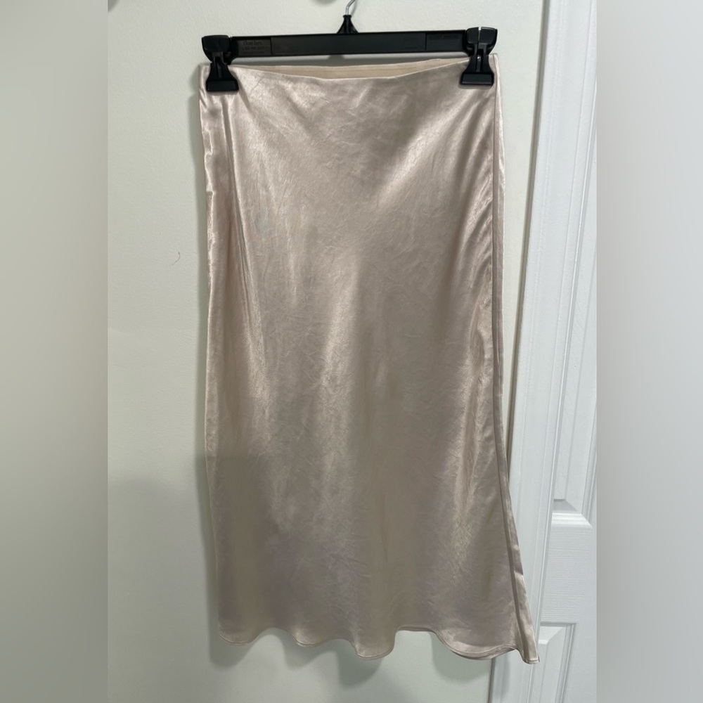 Aritzia slip midi skirt